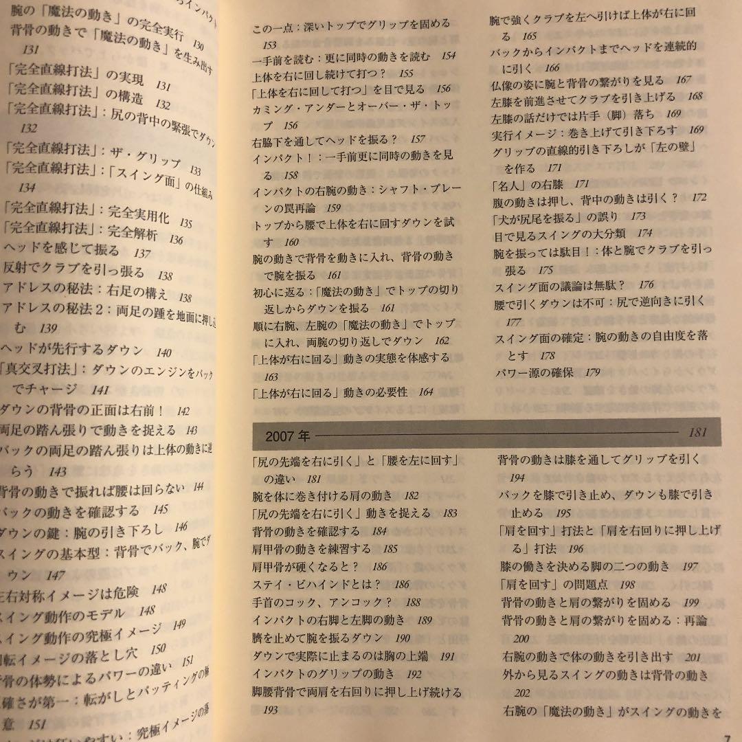 ★パ ゴルフ直線打法 2006.3.18〜2009.6.26 / 赤池弘次