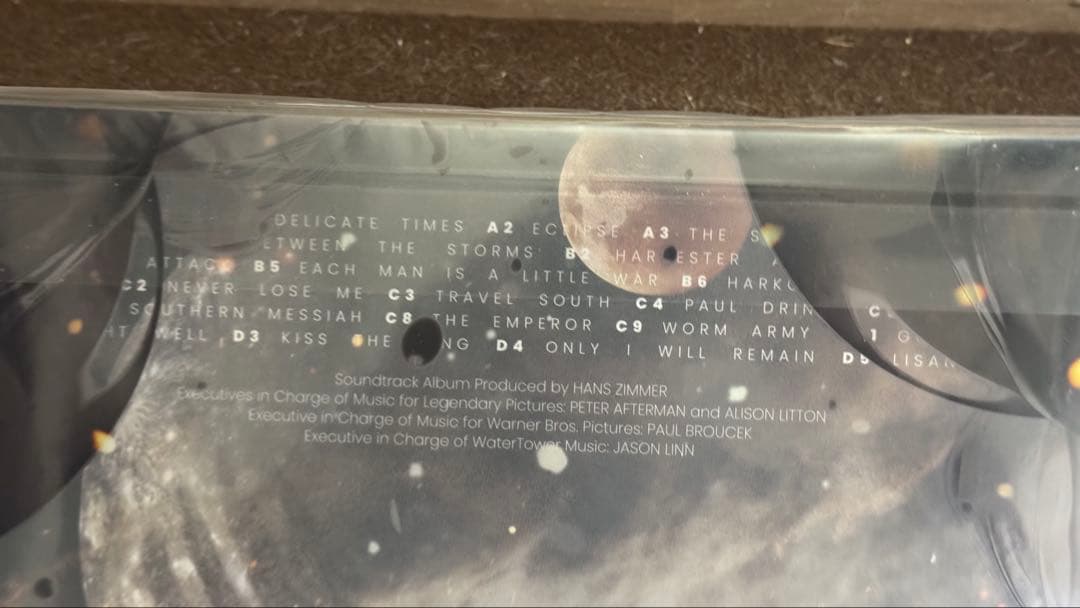 新品未開封 DUNE: Part Two サントラ 2LP 黒盤