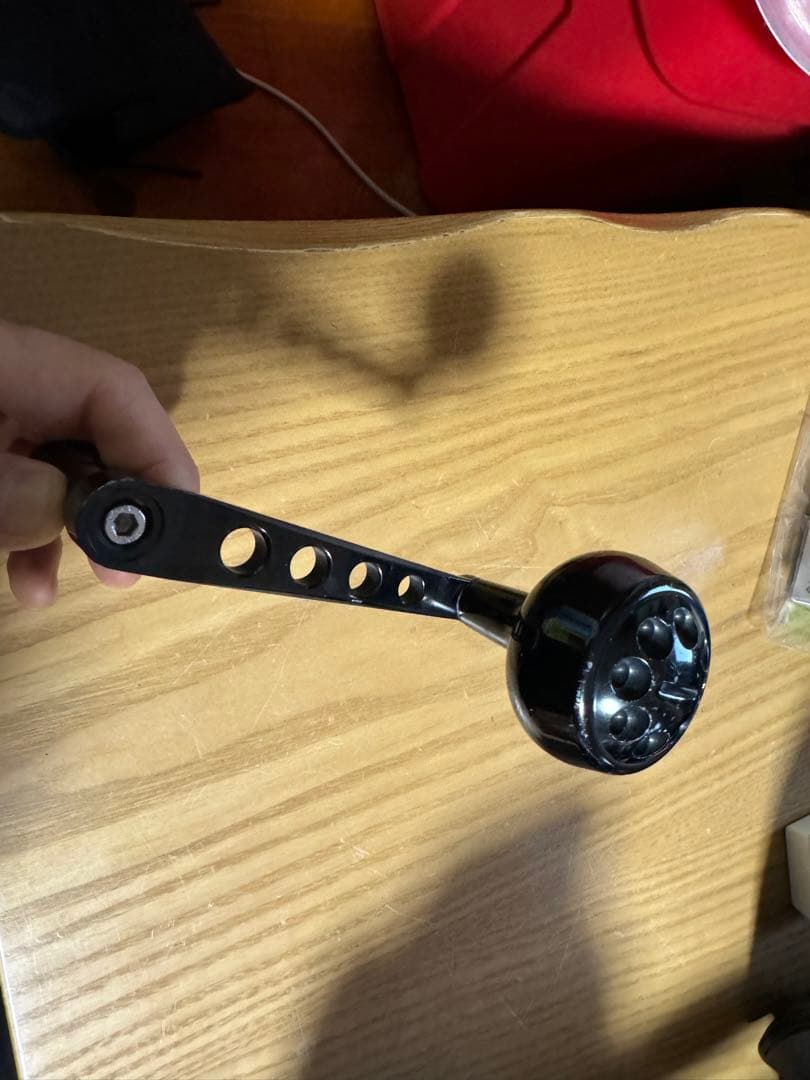 シマノ用 bbパワーハンドル 黒 ハンドル mcワークス