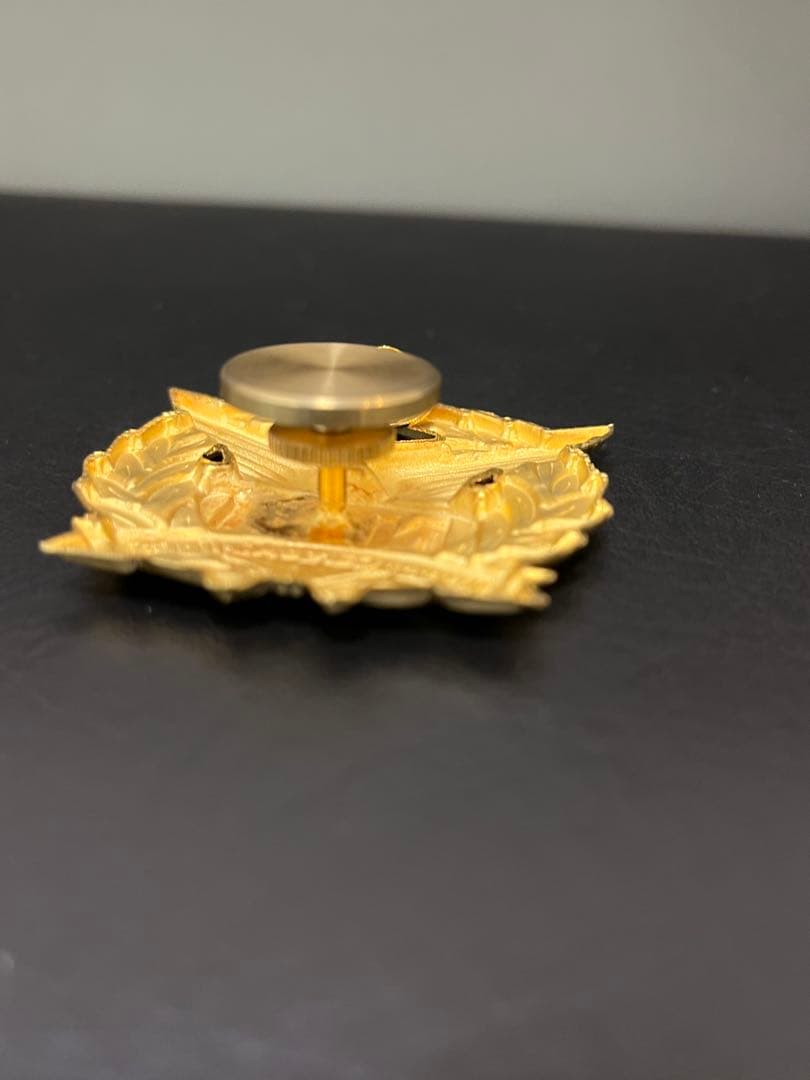 パイロット帽子用　エンブレム ピンバッジ