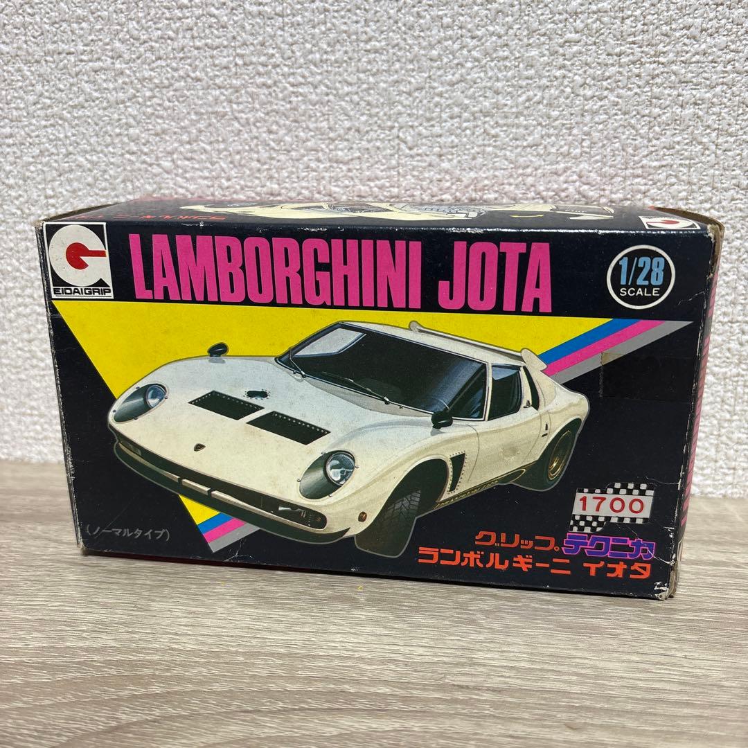 永大 グリップ テクニカ ランボルギーニ イオタ 1/28 レア