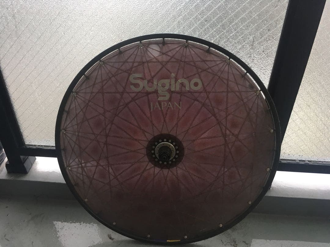 スギノ　テンションディスク　リア車輪　ギア付きと無し2つ