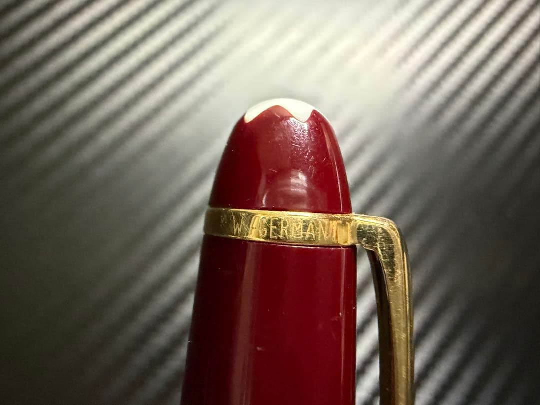 美品 モンブラン マイスターシュテュック 164 ボルドー ボールペン