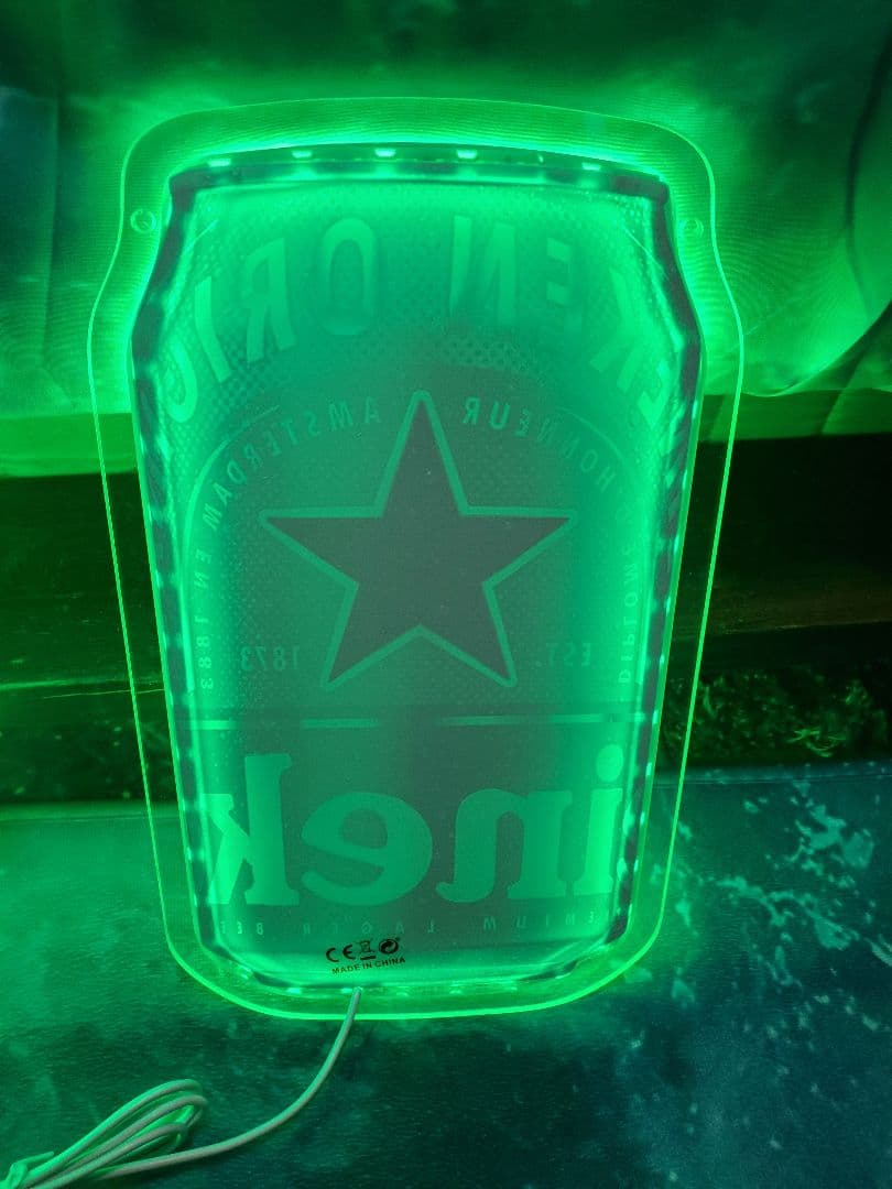 Heineken ネオンライト 3点セット