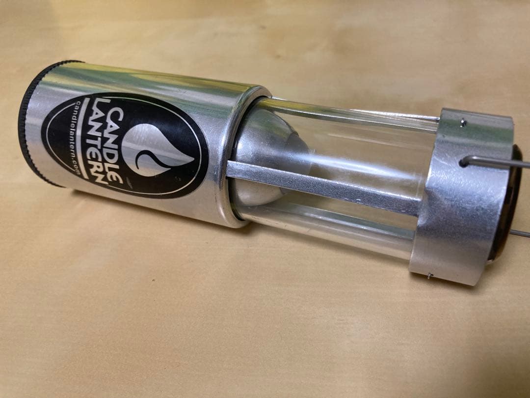 UCO 旧デザイン キャンドルランタン 無塗装アルミ・純正コクーン・リフレクター