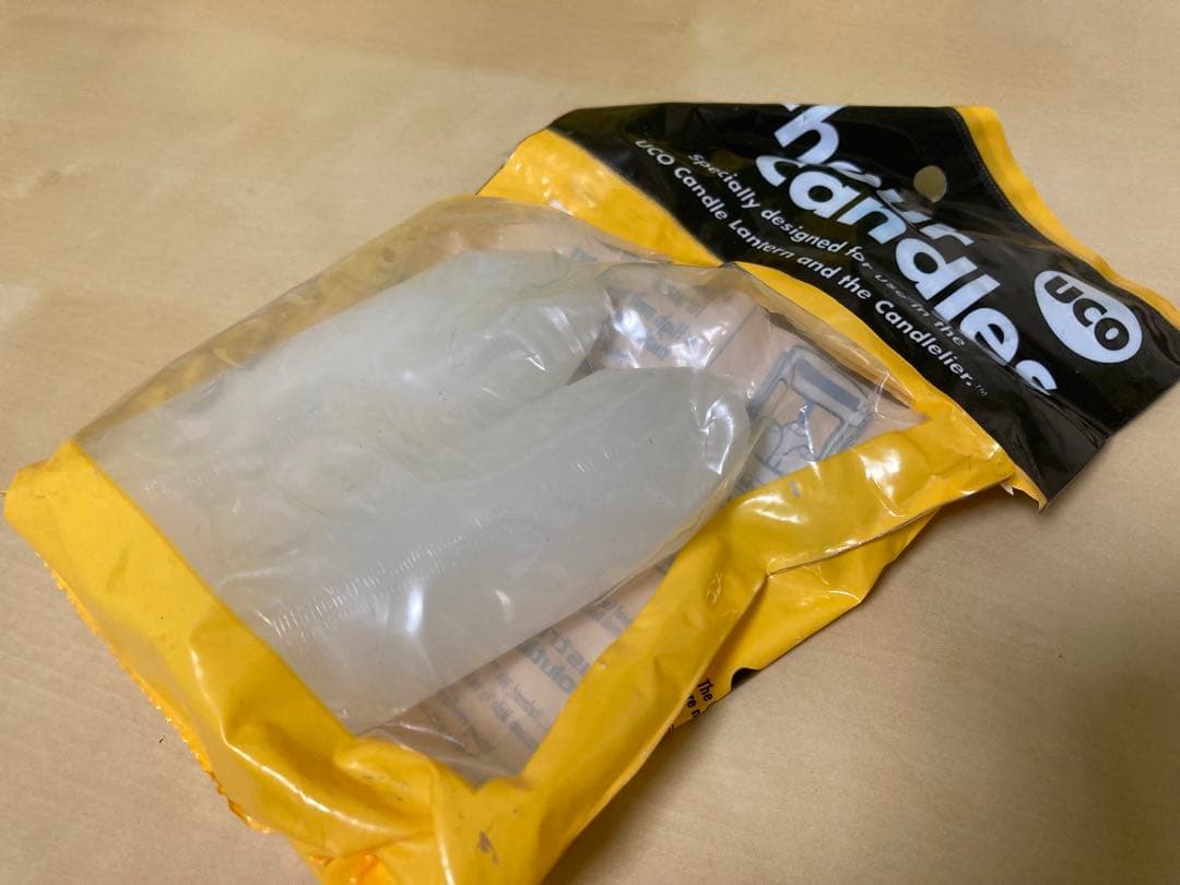 UCO 旧デザイン キャンドルランタン 無塗装アルミ・純正コクーン・リフレクター