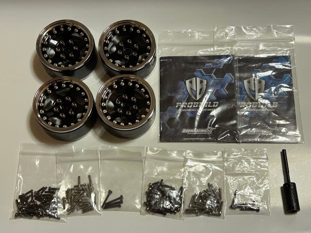 お*く様 ブームレーシング　プロビルド1.9インチホイール