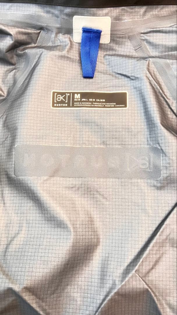 美品Burton [ak]® GORE-TEX Pro 3L 上下セットM