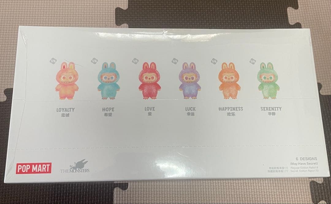 らぶぶ　エナジー　1BOX6色セット　LABUBU