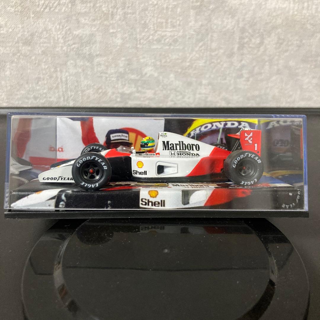 F1 マクラーレン MP4/6 アイルトンセナ ケースは ミニチャンプス