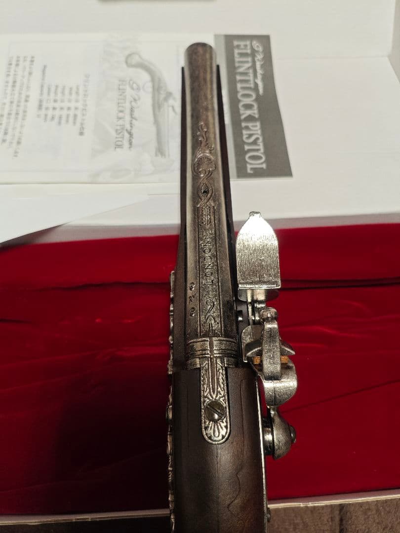 KTW フリントロック・ピストル 18歳以上 ハンマー式エアコッキングガン