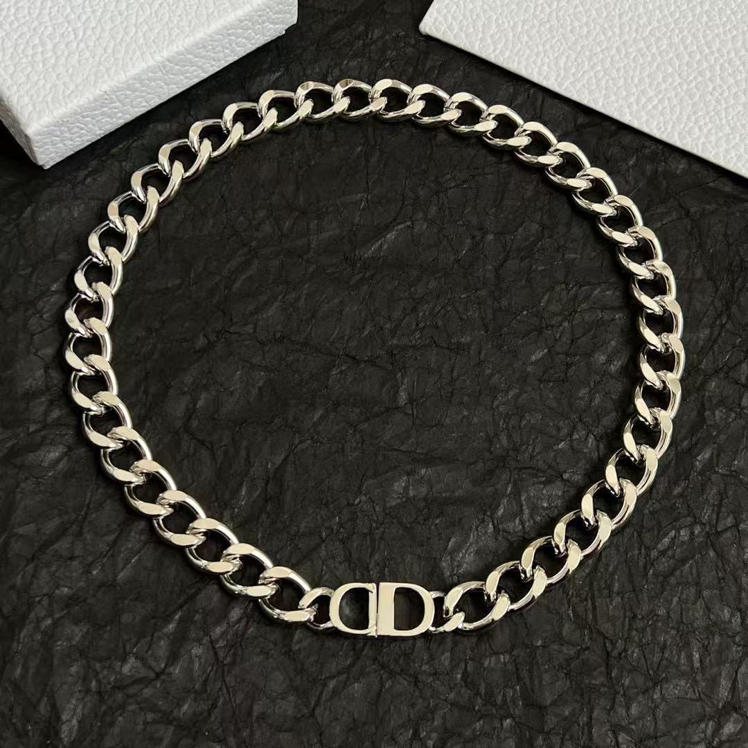 即日発送 Dior ディオール CD ICON チェーンリンク ネックレス