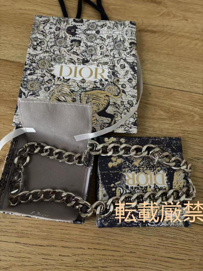 即日発送 Dior ディオール CD ICON チェーンリンク ネックレス