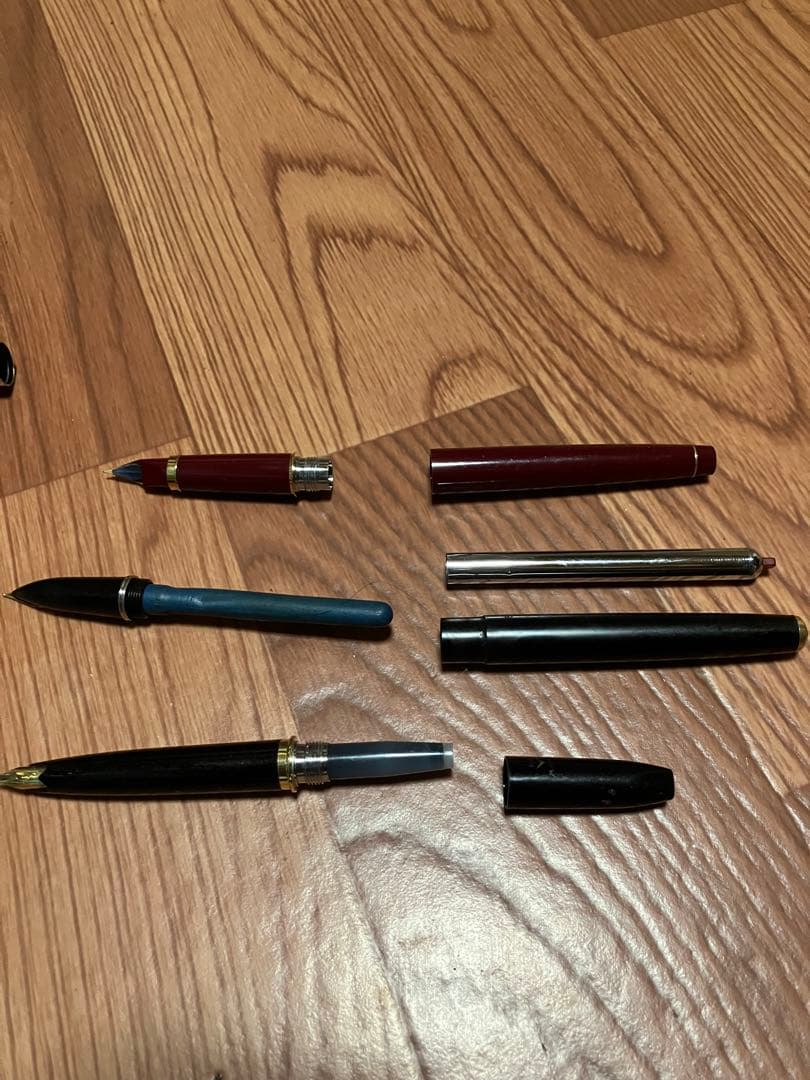 PILOT 万年筆 3本セット ペン先 14K 2本 18K 1本 パイロット
