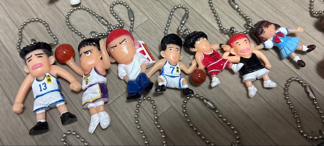 スラムダンク スラムスイング フィギュアキーホルダー まとめ売り