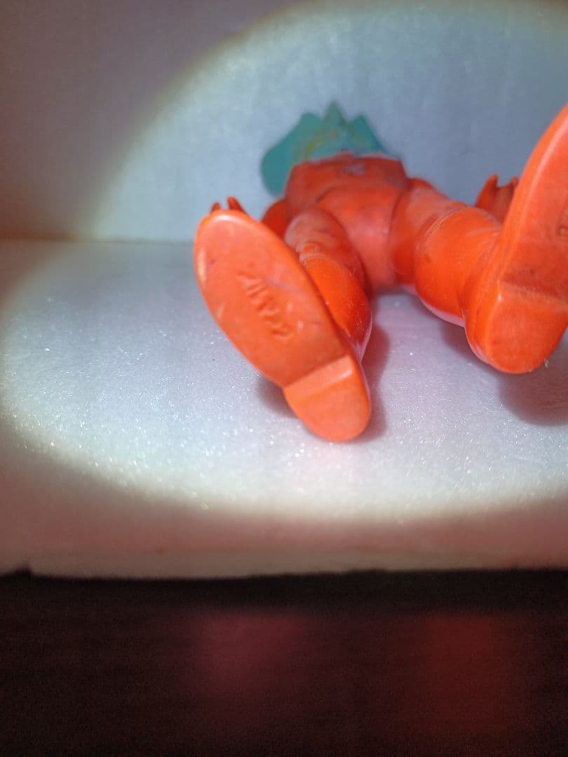 (昭和購入物)ウルトラマンレオ(身長約18.5cm)　ブルマァク　ソフビ