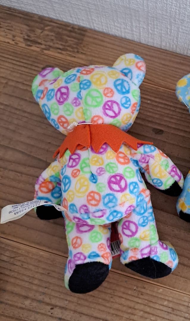 グレイトフルデッドベア ７インチ　ビーンベアED７ タグ付き　６体セット