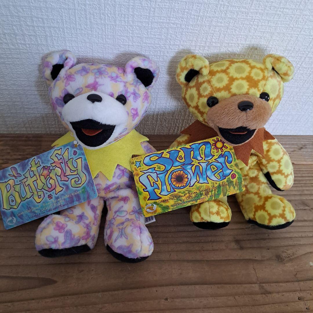 グレイトフルデッドベア ７インチ　ビーンベアED７ タグ付き　６体セット