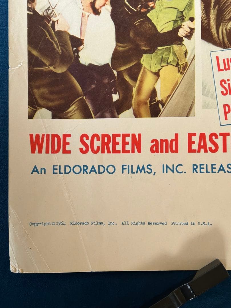 ブラック・デューク　USオリジナル映画ポスター