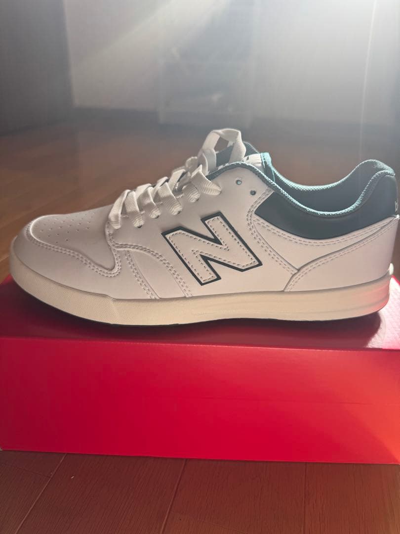 【未使用】ニューバランス ゴルフシューズ 25.5cm UGC480PA 白×緑