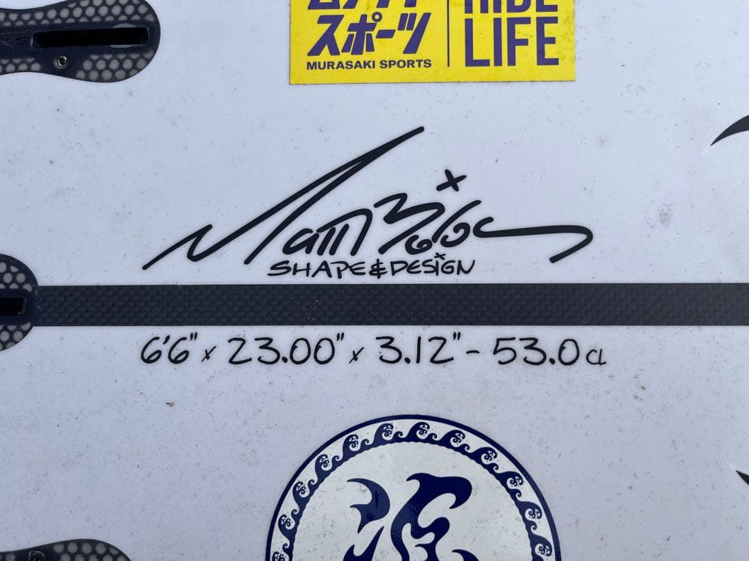 PLACEBO MAXIMUM ファンボード ホワイト　リローデッド　6.6