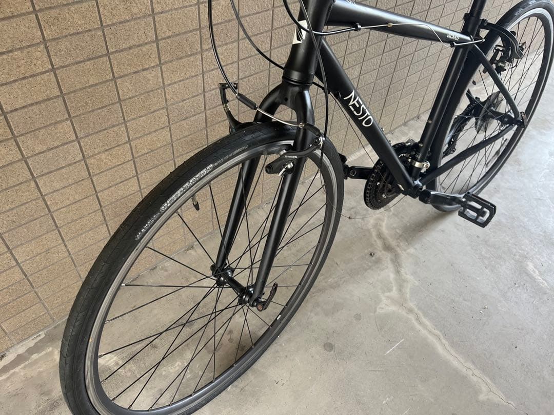 NESTO VACANZE クロスバイク ブラック 21段　お引き取り希望