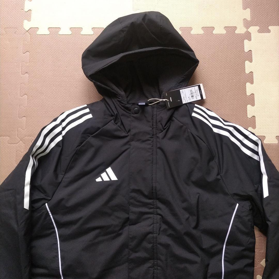 【新品未使用】アディダス TIRO24 ウォーム ジャケット ハーフコート　XL