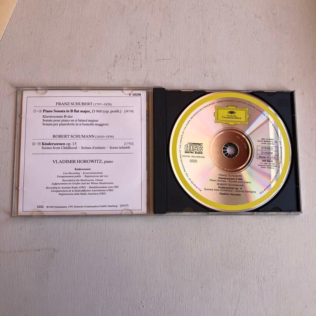 輸入 Horowitz The Poet ザ・ポエト ホロヴィッツ シューベルト