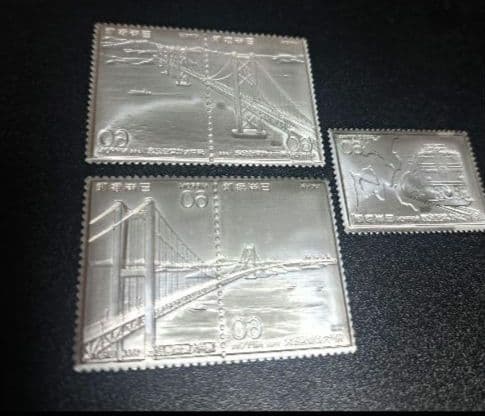 純銀レリーフ　極美品　3枚セット　日本製　限定品