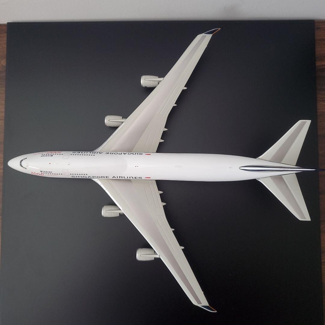 【レア】インフライト 1/200 シンガポール航空 747-400 1000号機