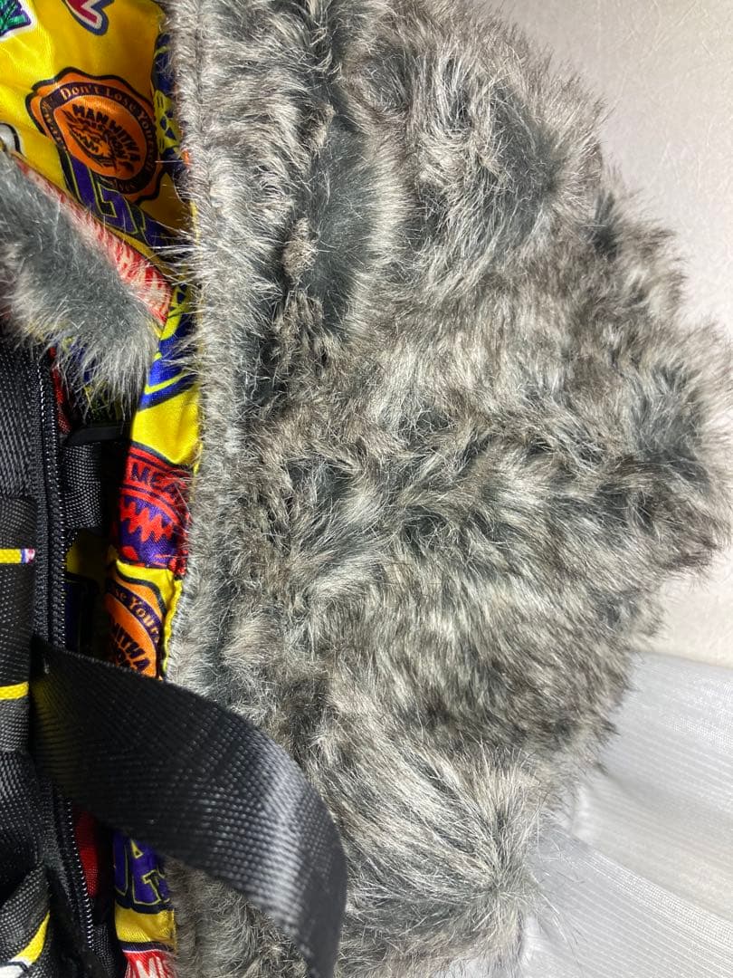 【未使用品】MAN WITH A MISSION キッズヘッズバッグ フード付き