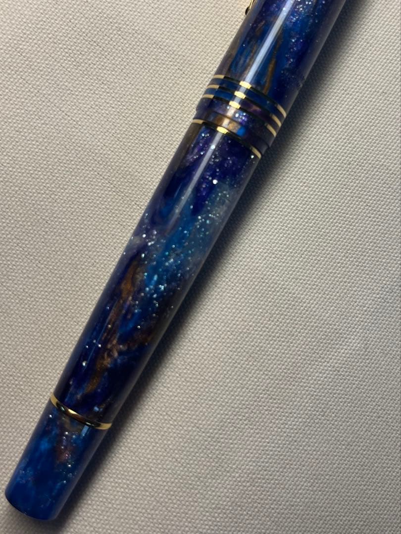 試筆のみ　レオナルド万年筆　モーメント ゼロ グランデ 14金ニブ