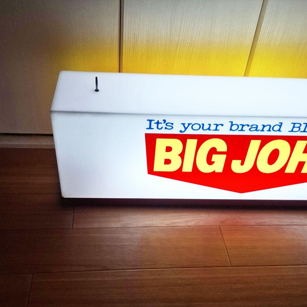 BIG JOHN ビッグジョン⭐電飾店舗看板 ネオンディスプレイ　ライトアップ