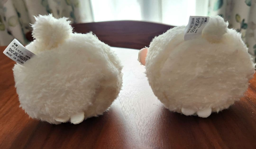 ポメラニアンもち マスコットぬいぐるみ