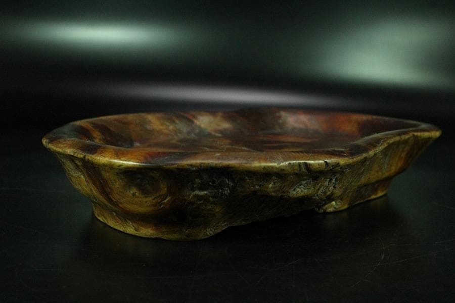 老松 古材 盆 煎茶 敷き盆(K-RC949)