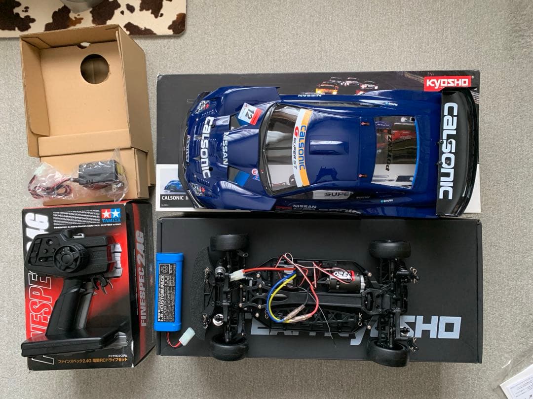 京商 TF-5S カルソニック インパル GT-R 本体 プロポ