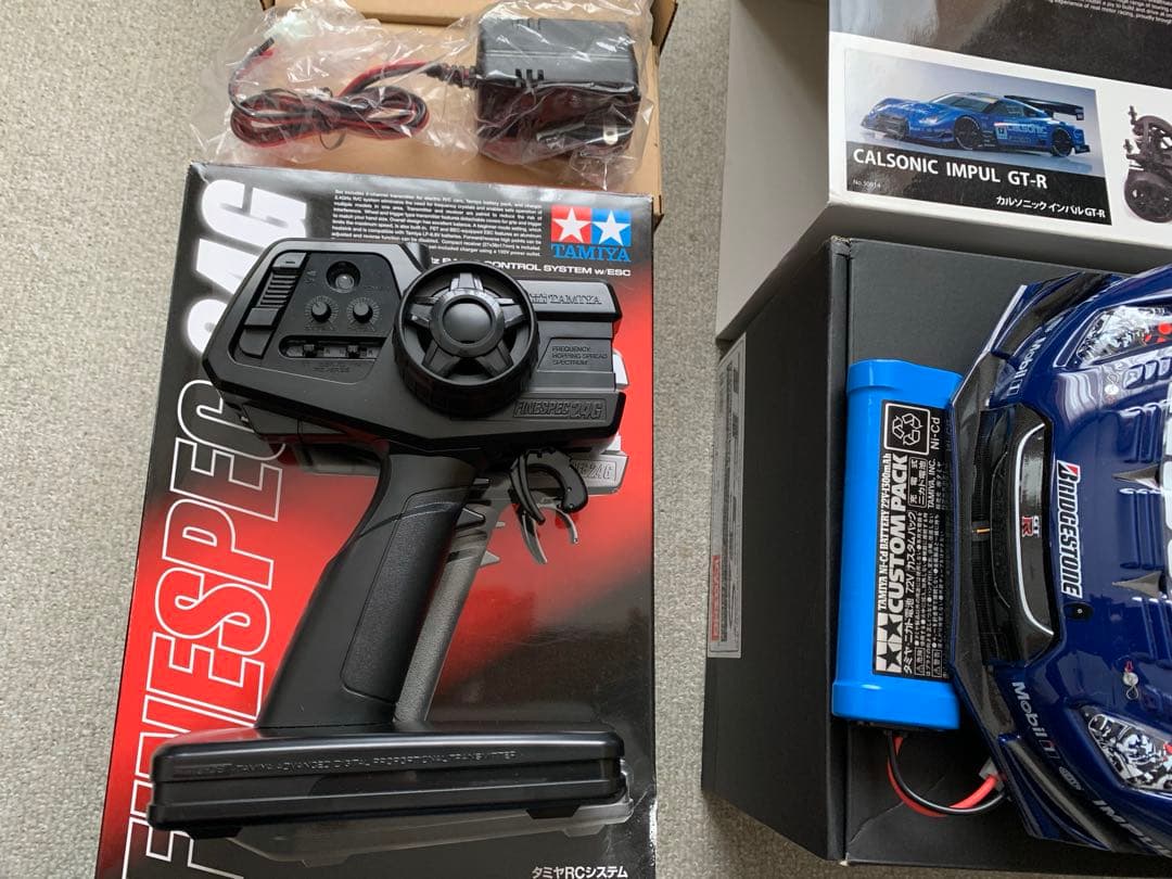 京商 TF-5S カルソニック インパル GT-R 本体 プロポ