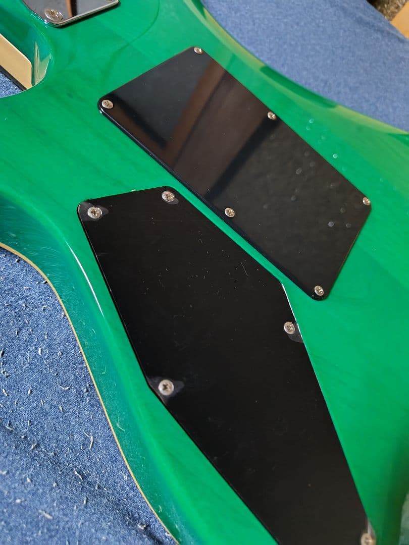 ギター ESP edwars e-mv-125fr Turquoise green