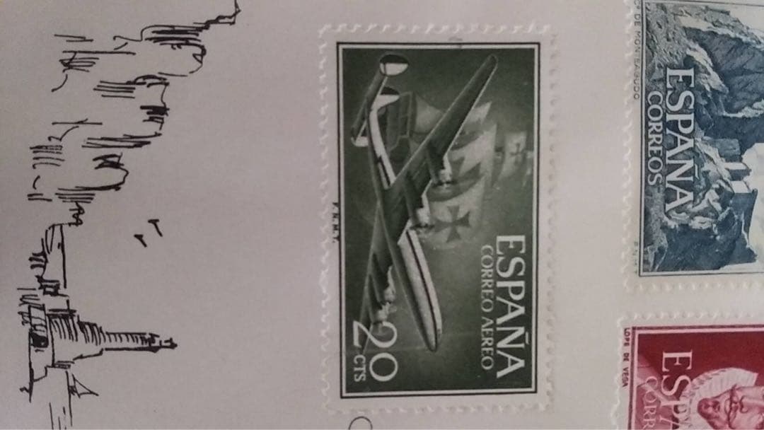 外国切手　切手　スペイン切手　郵便切手　記念切手　古切手　アンティーク