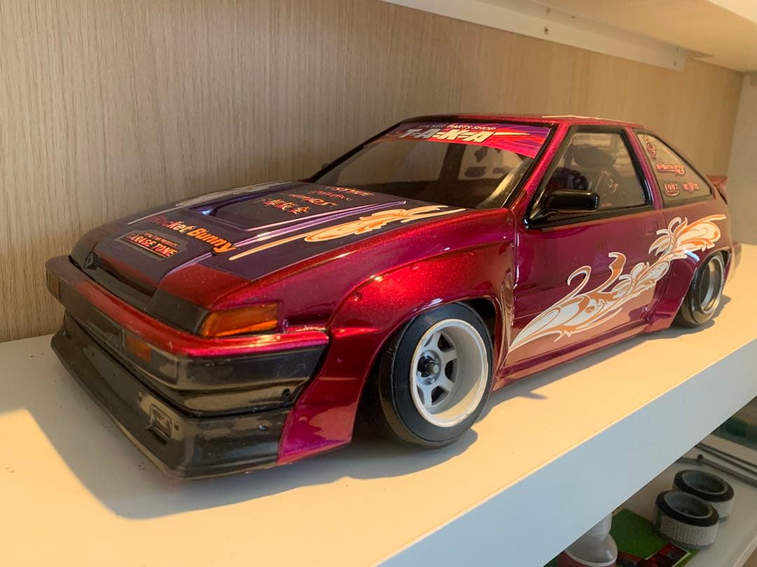 AE86 N2仕様 トレノ+ダッシュ+バケットシート　パンドラ