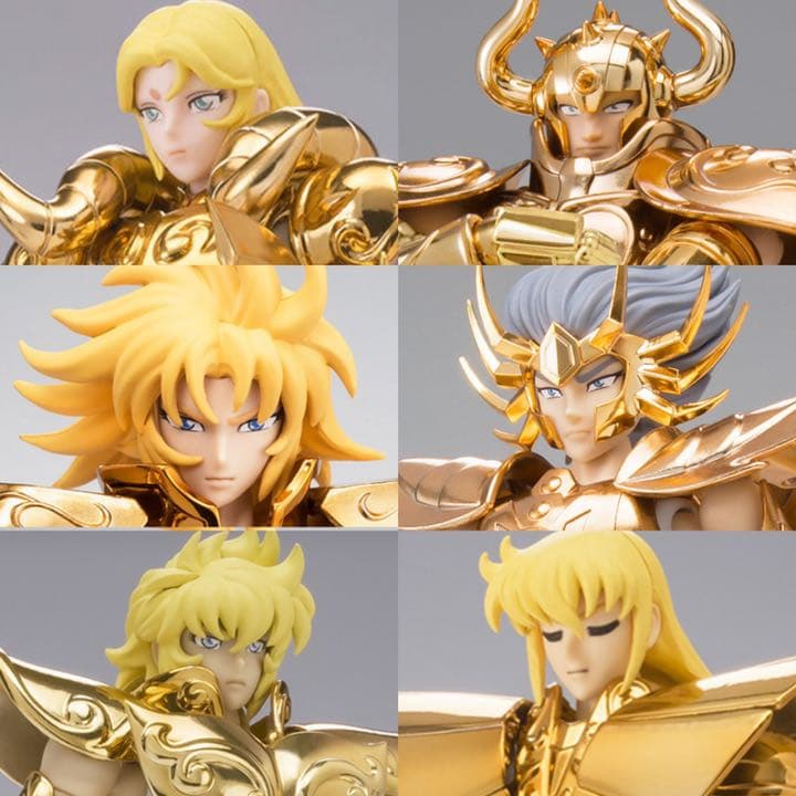 聖闘士聖衣神話EX 黄金聖闘士OCEバージョン6体セット