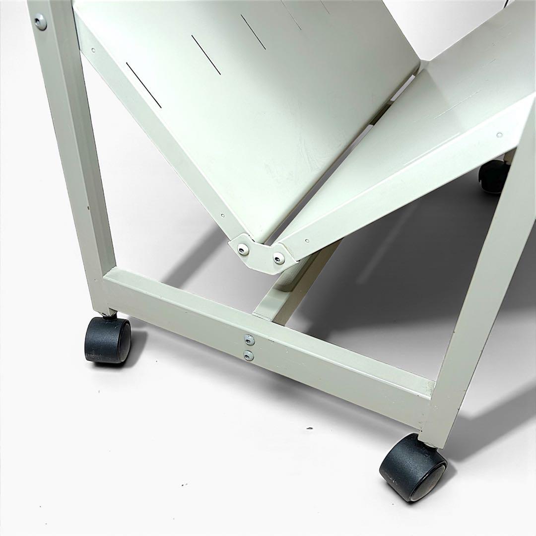 PLUS 2段 ファイルワゴン FY-9060F キャスター付き 本棚 書類整理