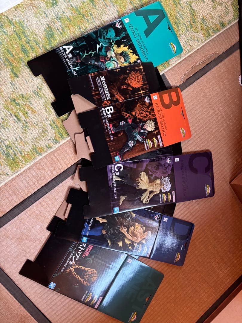 イ*ン様 一番くじ 僕のヒーローアカデミア フィギュア　セット