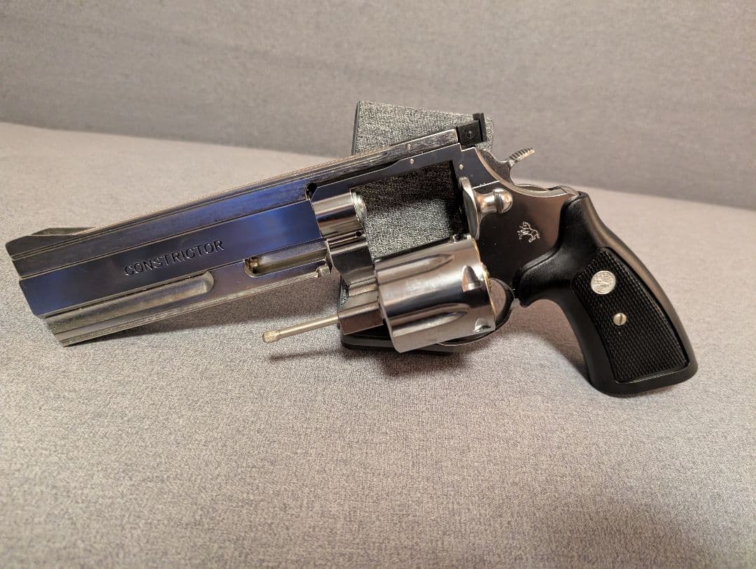 マルシン工業 ガスリボルバー コンストリクター シルバーABS