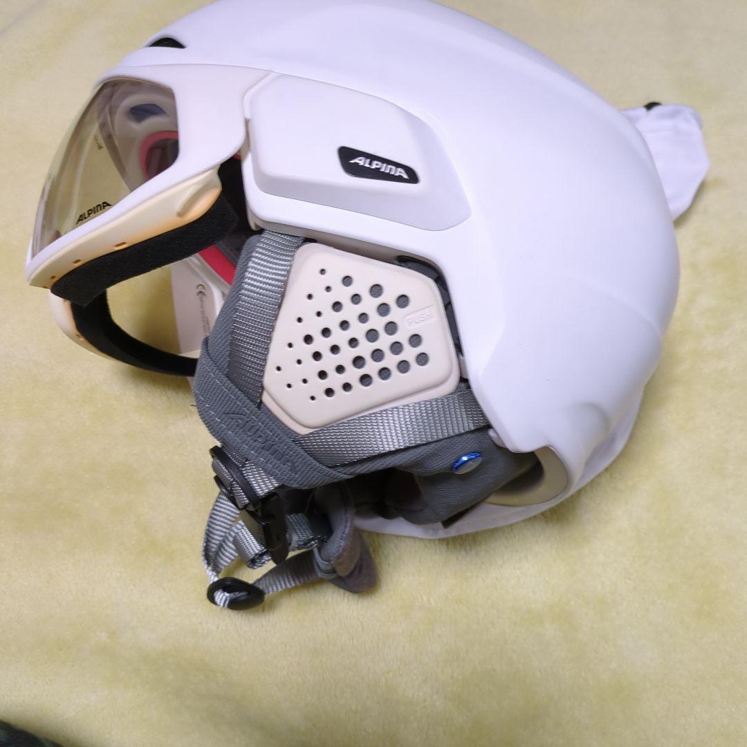 ALPINA スキー&スノボ 調光機能バイザーヘルメット