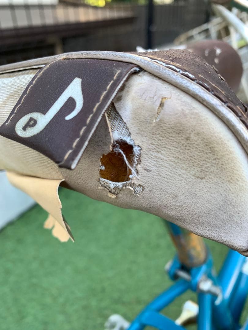 ※引き取り限定！子供用自転車 女の子 18インチ 水色