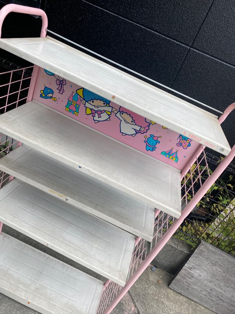 希少 サンリオ リトルツインスターズ スチールラック