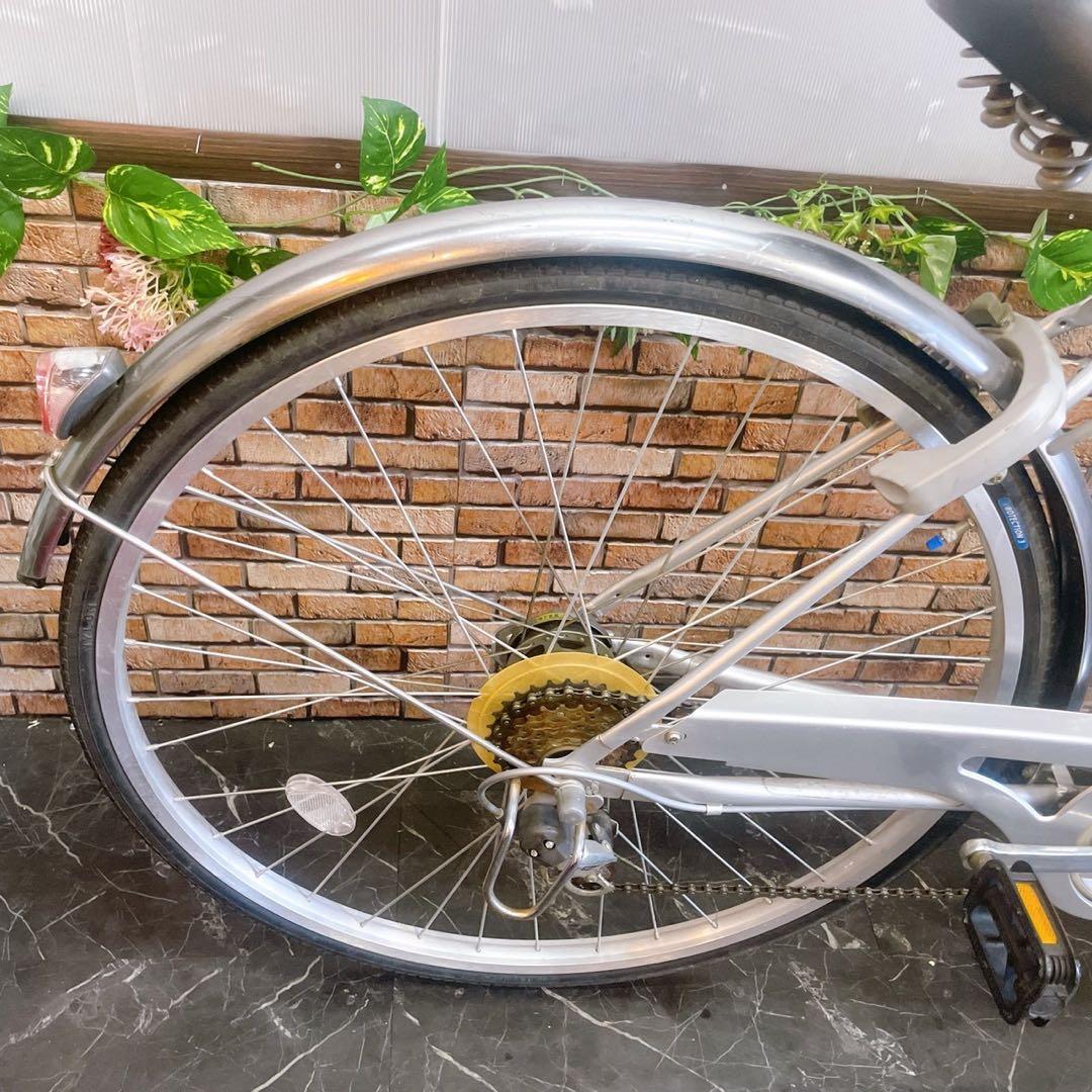 【13】一般車 シティー車 TRADLINE シルバー 27インチ