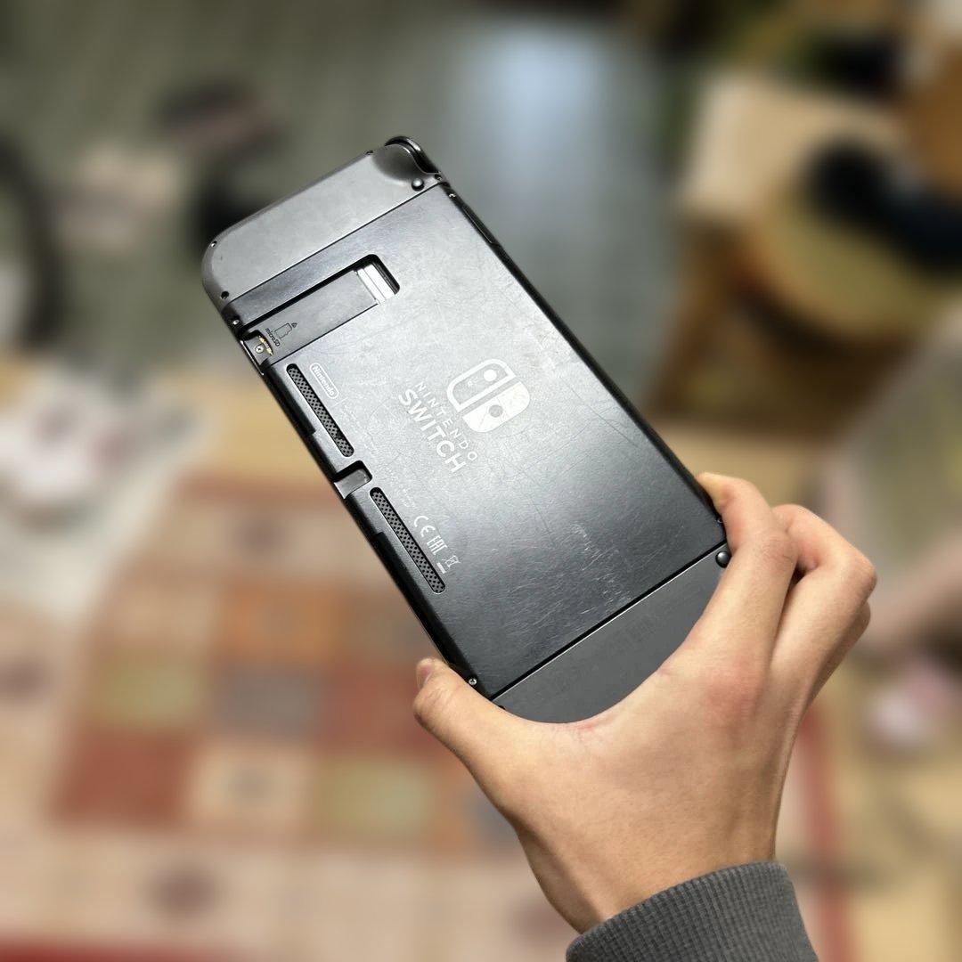 ニンテンドースイッチ　初期　黒　動作確認済み