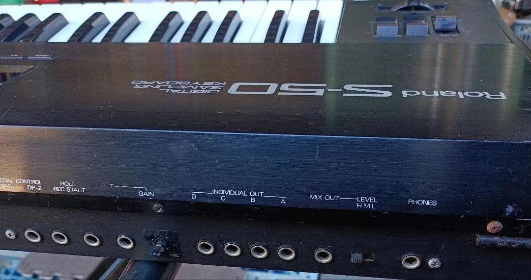 Roland S-50 シンセサイザー　ジャンク品